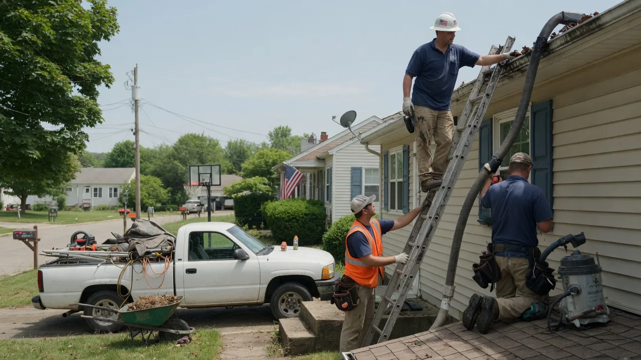 Gutter Installation in What Cheer, IA near me